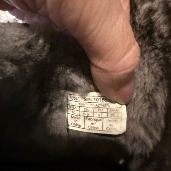 Ugg Boots Grey women size 10 - Picture 3 of 6